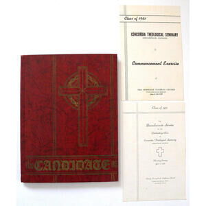 Springfield IL Concordia Theological Seminary Yearbook Illinois 1951